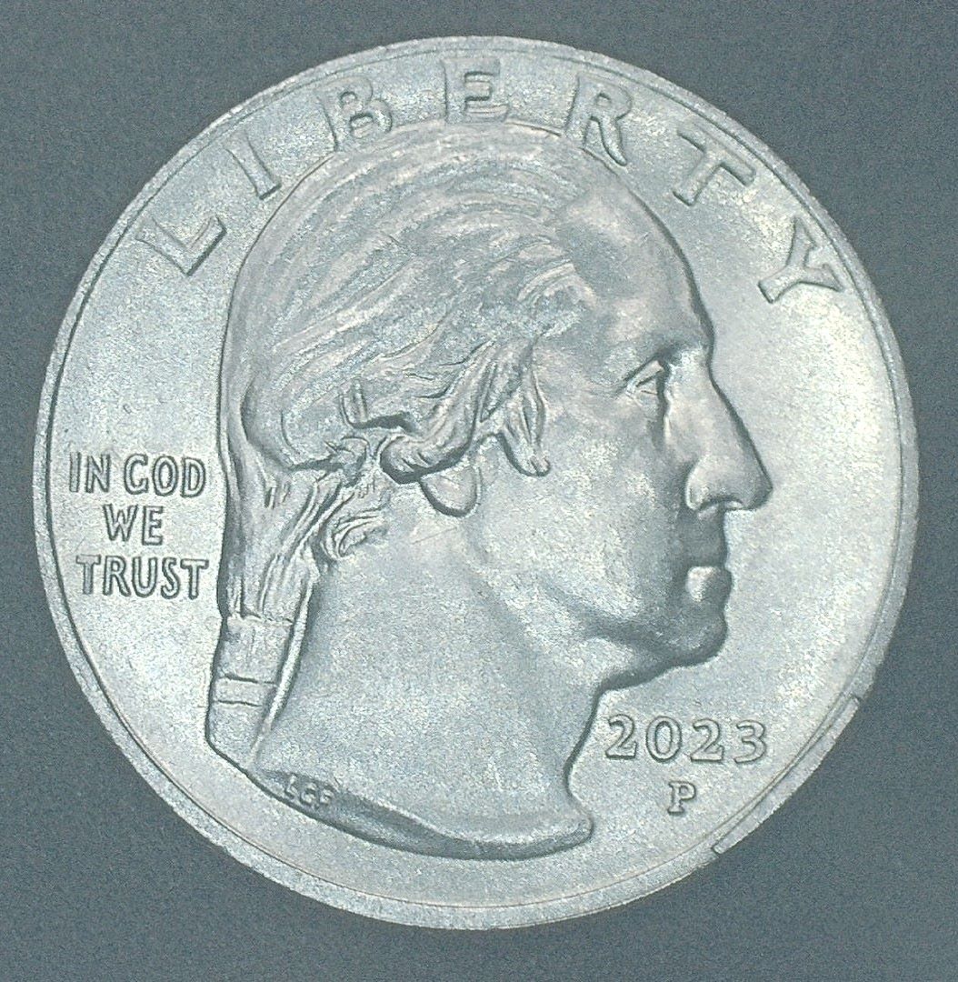 2023-P-Washington-Quarter,-Roosevelt-With-Cracked-Die-And-Rim-Cud?